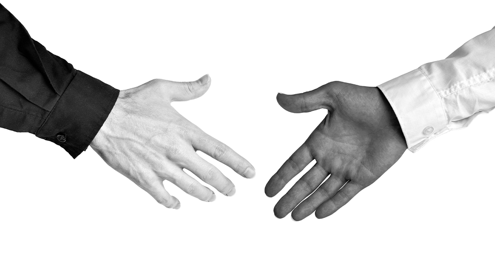 a man wearing a suit and tie